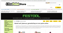 Desktop Screenshot of nonpaintstore.nl